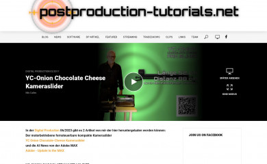 postproduction-tutorials.net screenshot