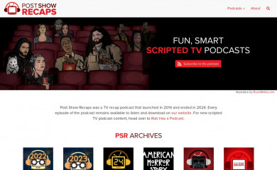 postshowrecaps.com screenshot