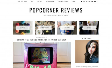 popcornerreviews.com screenshot