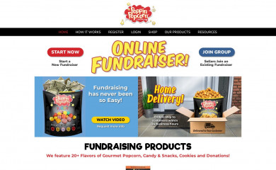 poppinpopcornonline.com screenshot