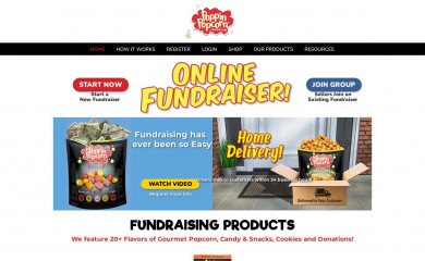 poppinpopcornonline.com screenshot