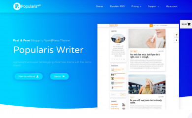 https://populariswp.com/popularis-writer/ screenshot