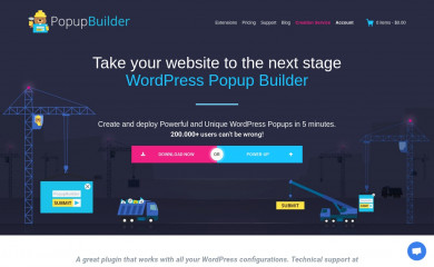 http://popup-builder.com screenshot