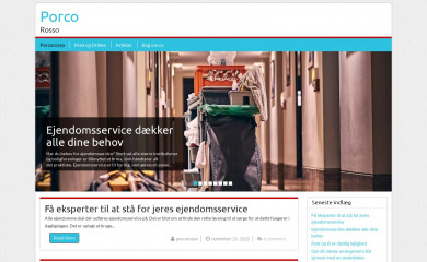 porcorosso.dk screenshot