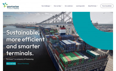 portwiseconsultancy.com screenshot