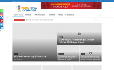 portalnovacontagem.com.br screenshot