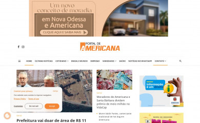 portaldeamericana.com screenshot