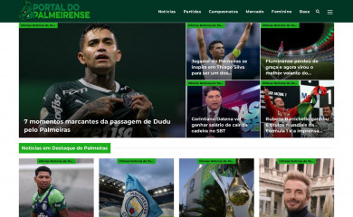 portaldopalmeirense.com.br screenshot