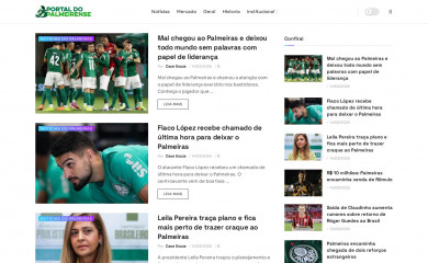 portaldopalmeirense.com.br screenshot