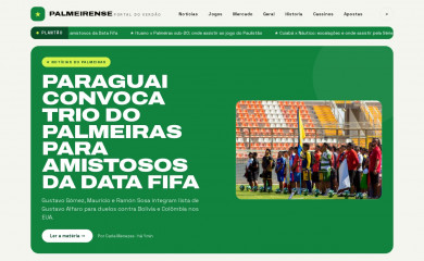 portaldopalmeirense.com.br screenshot