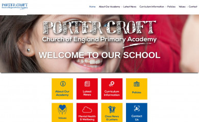 portercroft.org screenshot