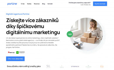 portine.cz screenshot