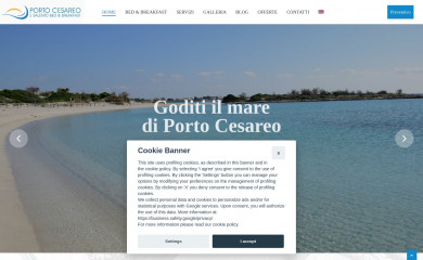 portocesareoesalento.com screenshot