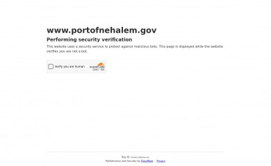 portofnehalem.org screenshot