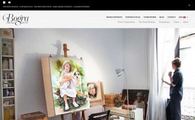portraitonpastel.com screenshot