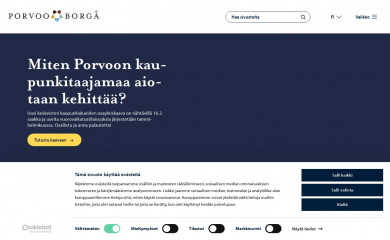 porvoo.fi screenshot