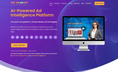 poweradspy.com screenshot