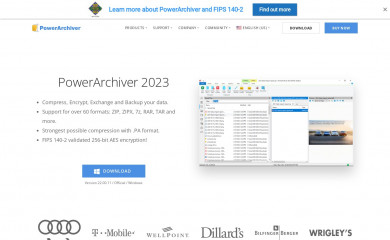 powerarchiver.com screenshot