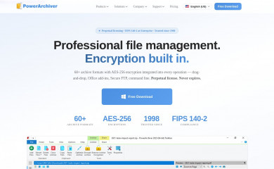 powerarchiver.com screenshot