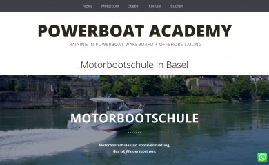 powerboat-academy.com screenshot