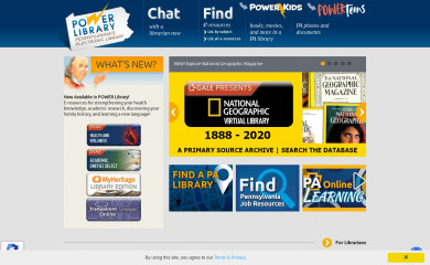 powerlibrary.org screenshot