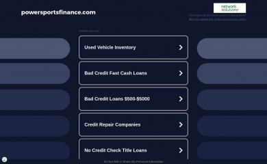 powersportsfinance.com screenshot