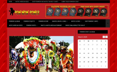 powwow-power.com screenshot