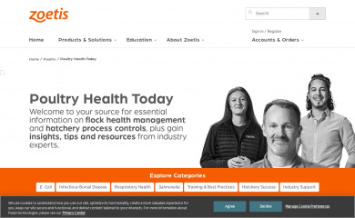poultryhealthtoday.com screenshot