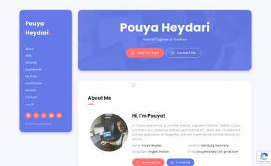 pouyaheydari.com screenshot