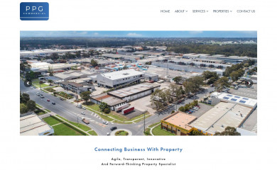 ppgcommercials.com.au screenshot