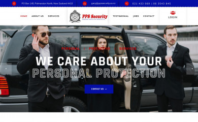 ppssecurity.co.nz screenshot