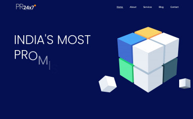 pr24x7.com screenshot