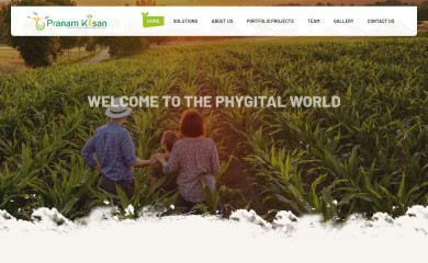 pranamkisan.com screenshot