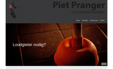 prangerloodgietersbedrijf.nl screenshot