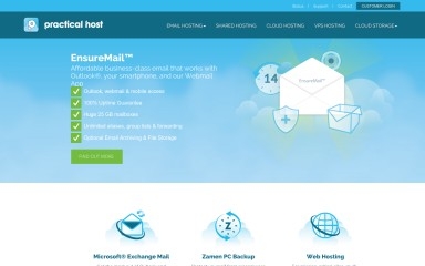 practicalhost.com screenshot