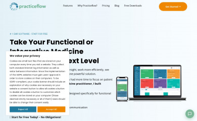 practiceflow.io screenshot