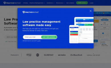 practicepanther.com screenshot