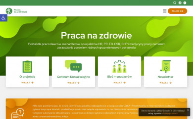 pracanazdrowie.pl screenshot