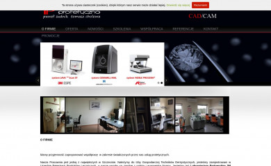pracowniaprotetyczna.com screenshot