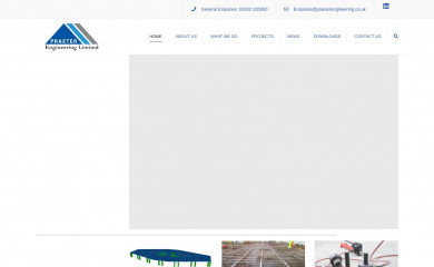 praeterengineering.co.uk screenshot