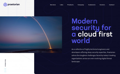 praetorian.com screenshot