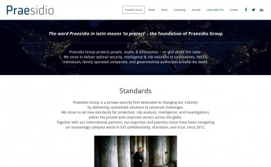 praesidiogroup.com screenshot