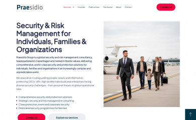 praesidiogroup.com screenshot