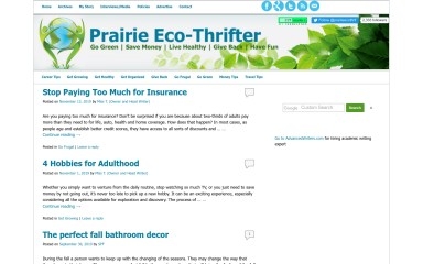 prairieecothrifter.com screenshot