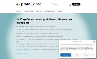 https://praktijkinfo.nl screenshot