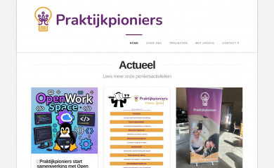 praktijkpioniers.nl screenshot
