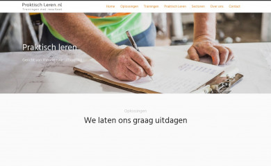 praktischleren.nl screenshot