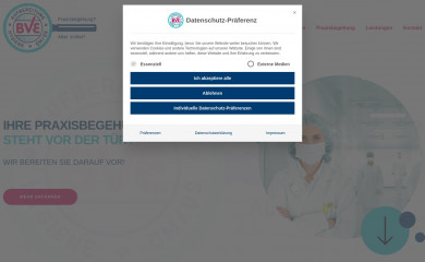 praxisbegehung-aber-sicher.de screenshot