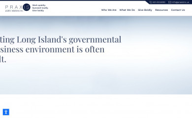 praxisinc.us screenshot