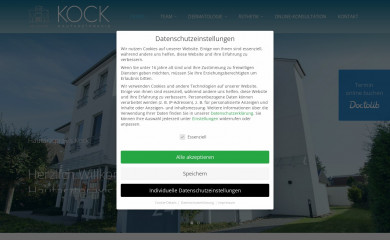 praxiskock.de screenshot